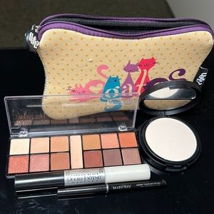 Makeup Bag with Products